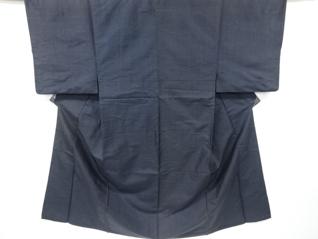 JAPANESE KIMONO / ANTIQUE MENS ENSEMBLE KIMONO / SILK / TSUMUGI